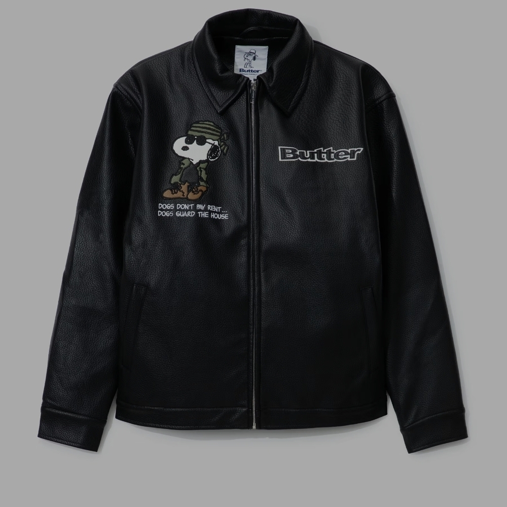 Limted Edition Butter Snoopy Coat Large